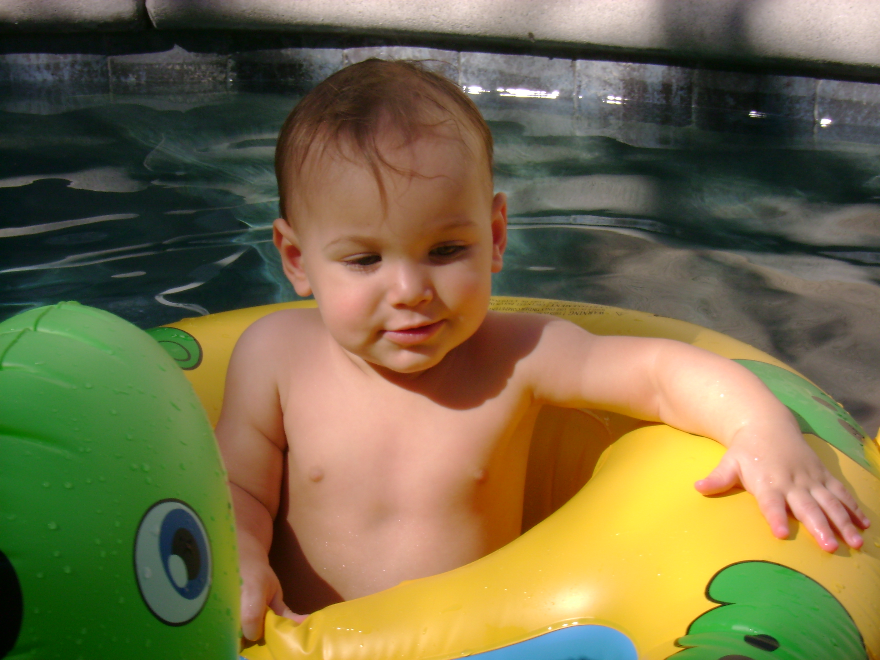 Baby in Swimming Pool